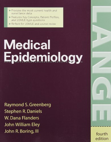 Stock image for Medical Epidemiology (LANGE Basic Science) for sale by SecondSale