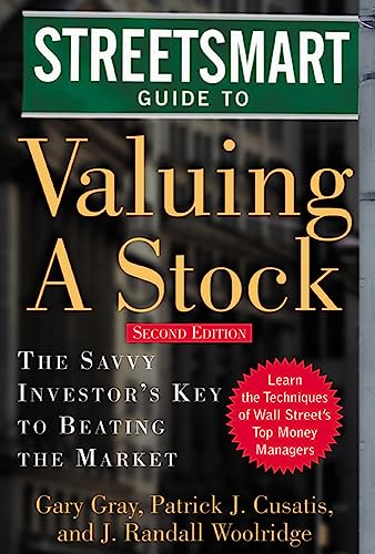 Beispielbild fr Streetsmart Guide to Valuing a Stock zum Verkauf von Better World Books