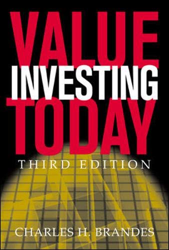 9780071417389: Value Investing Today