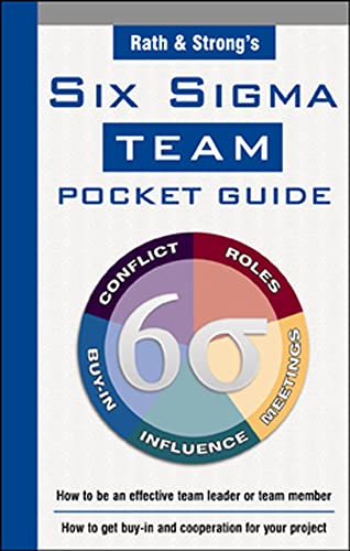 Stock image for Rath & Strong's Six Sigma Team Pocket Guide for sale by SecondSale