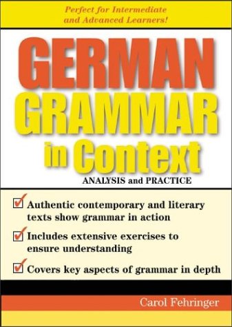 Beispielbild fr German Grammar in Context zum Verkauf von Once Upon A Time Books