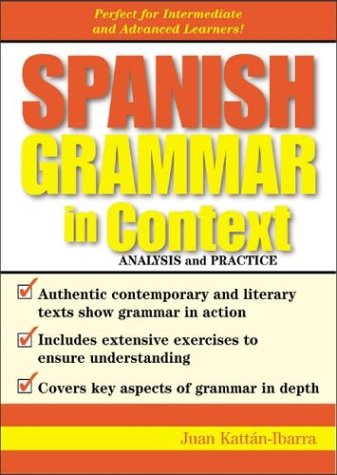 Stock image for Spanish Grammar in Context: Analysis and Practice for sale by ThriftBooks-Atlanta