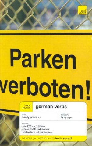 Stock image for Teach Yourself German Verbs for sale by Better World Books
