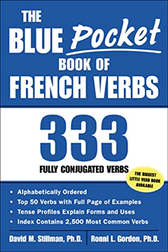 Imagen de archivo de The Blue Pocket Book of French Verbs : 333 Fully Conjugated Verbs a la venta por SecondSale
