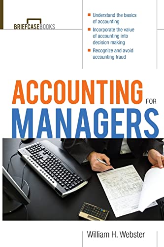 Stock image for Accounting for Managers (Briefcase Books Series) for sale by SecondSale
