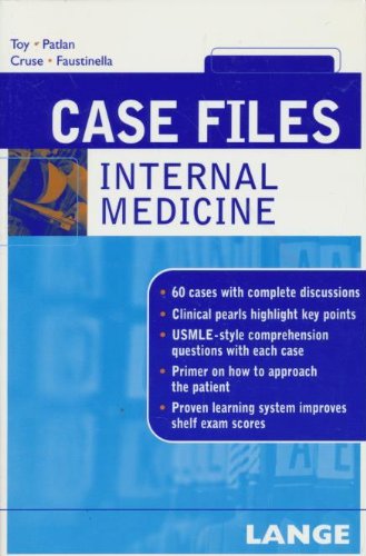 Stock image for Case Files: Internal Medicine for sale by ThriftBooks-Atlanta