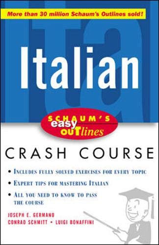 Beispielbild fr Schaums Easy Outline of Italian (Schaums Easy Outlines) zum Verkauf von Reuseabook