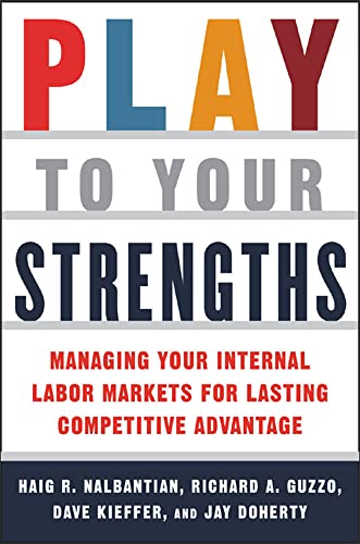 Beispielbild fr Play to Your Strengths: Managing Your Internal Labor Markets for Lasting Competitive Advantage zum Verkauf von Wonder Book