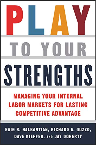 Stock image for Play to Your Strengths: Managing Your Internal Labor Markets for Lasting Competitive Advantage for sale by Wonder Book