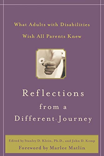 9780071422697: Reflections from a Different Journey: What Adults with Disabilities Wish All Parents Knew
