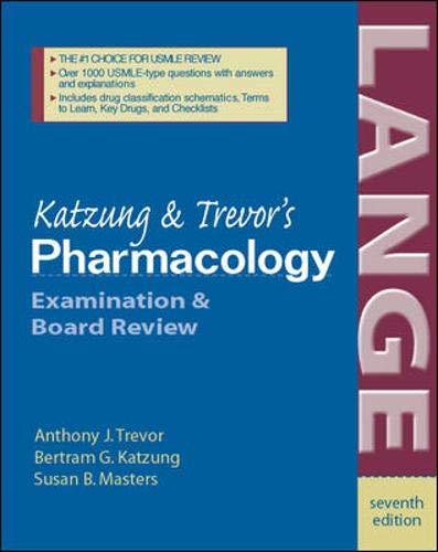 Beispielbild fr Katzung and Trevor's Pharmacology (Katzung & Trevor's Pharmacology: Examination & Board Review) zum Verkauf von BookHolders