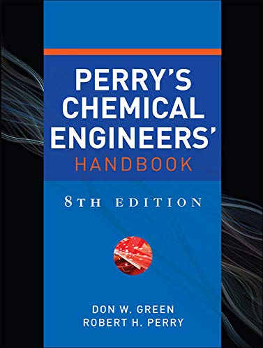 Perry's Chemical Engineer's Handbook (9780071422949) by Perry, Robert H.; Green, Don W.