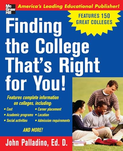 9780071423069: Finding the College That's Right for You!