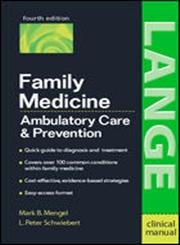 Beispielbild fr Family Medicine: Ambulatory Care and Prevention zum Verkauf von SecondSale