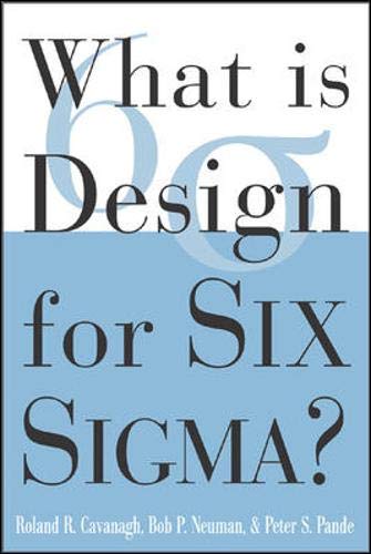 Imagen de archivo de What is Design for Six Sigma a la venta por SecondSale