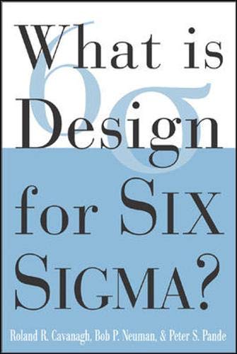 Stock image for What is Design for Six Sigma for sale by SecondSale