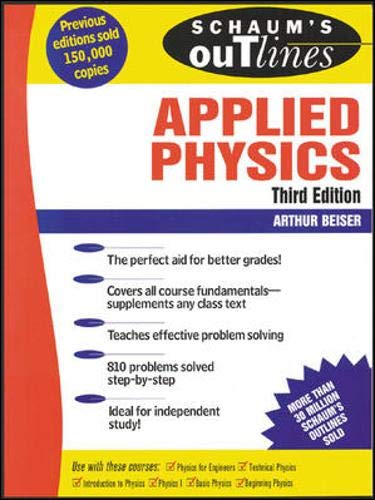 9780071426114: Schaum's Outline of Theory and Problems of Applied Physics