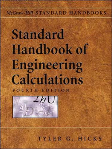 Standard Handbook of Engineering Calculations (9780071427937) by Hicks, Tyler