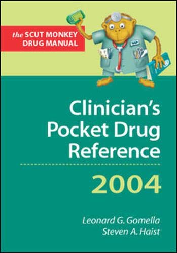 Stock image for Clinician*s Pocket Drug Reference 2004 (LANGE Clinical Science) for sale by dsmbooks