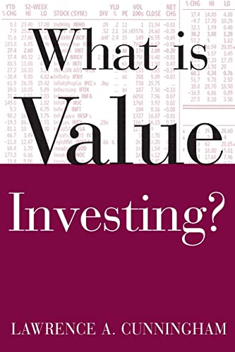 Beispielbild fr What Is Value Investing? zum Verkauf von Better World Books: West