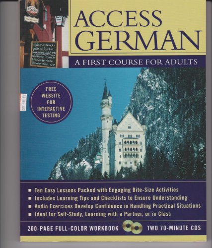9780071430791: Access German: A First Course for Adults