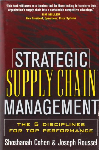 9780071432177: Strategic Supply Chain Management: The Five Disciplines for Top Performance