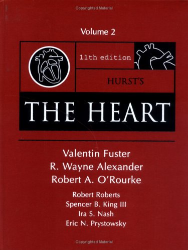 Stock image for Hurst's the Heart, 11/e, Vol. 2 (Hurst's The Heart (2 Vol.)) for sale by HPB-Red