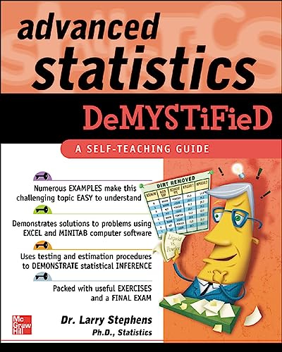 9780071432429: Advanced Statistics Demystified