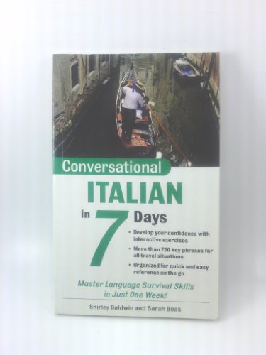 Beispielbild fr Conversational Italian in 7 Days zum Verkauf von Better World Books