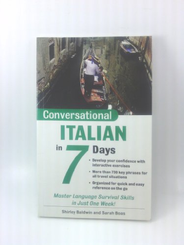 9780071432559: Conversational Italian in 7 Days (Conversational Languages in 7 Days)