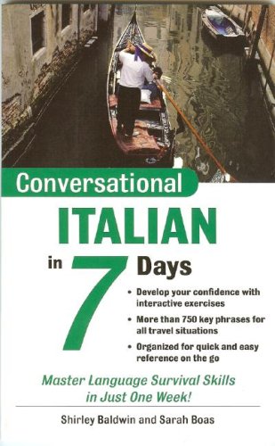 Beispielbild fr Conversational Italian in 7 Days zum Verkauf von Irish Booksellers