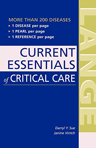 9780071436564: Current Essentials of Critical Care (Lange Current Essentials)