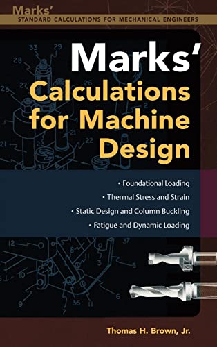 9780071436892: Mark's Calculations For Machine Design (MECHANICAL ENGINEERING)