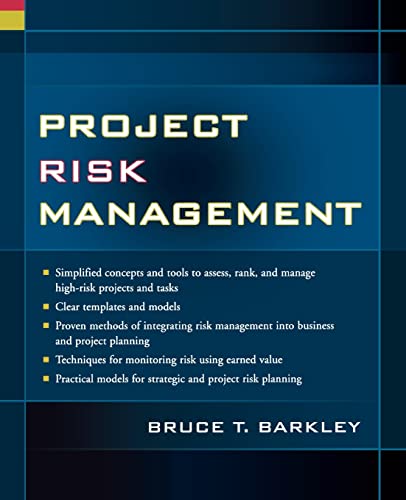 Project Risk Management (Project Management) (9780071436915) by Barkley, Bruce