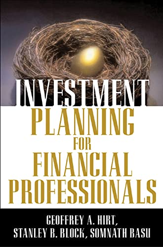 Investment Planning (9780071437219) by Hirt, Geoffrey A.; Block, Stanley B.; Basu, Somnath