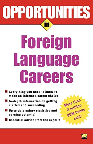 Stock image for Opportunities in Foreign Language Careers for sale by ThriftBooks-Dallas