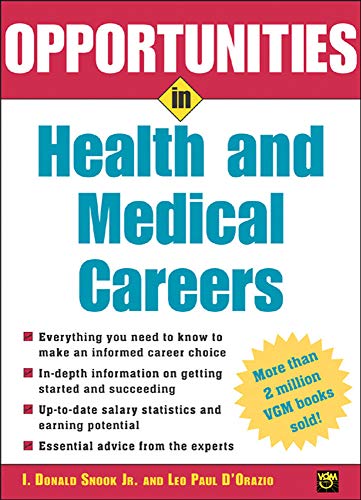 Beispielbild fr Opportunities in Health and Medical Careers (Opportunities in.Series) zum Verkauf von SecondSale