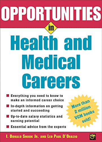9780071437271: Opportunities in Health and Medical Careers (Opportunities in...Series)