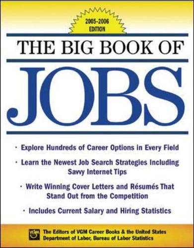 Stock image for The Big Book of Jobs 2005-2006 Edition for sale by Dailey Ranch Books