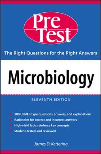9780071437486: Microbiology: PreTest Self-Assessment & Review