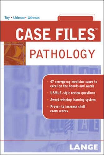 9780071437806: Case Files Pathology (LANGE Case Files)