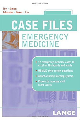 Beispielbild fr Case Files Emergency Medicine (LANGE Case Files) zum Verkauf von Wonder Book