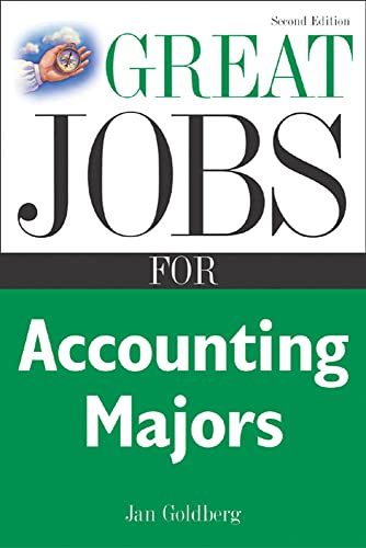 Imagen de archivo de Great Jobs for Accounting Majors a la venta por ThriftBooks-Atlanta