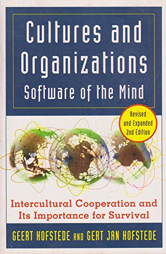 Beispielbild fr Cultures and Organizations : Software for the Mind zum Verkauf von Better World Books