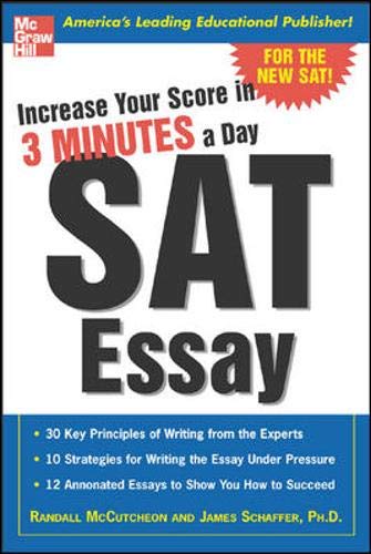 Stock image for Increase Your Score in 3 Minutes a Day: SAT Essay for sale by WorldofBooks