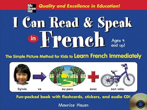 Stock image for I Can Read and Speak in French (Book + Audio CD) for sale by Better World Books