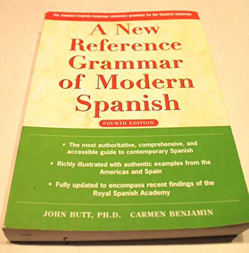 Stock image for A New Reference Grammar of Modern Spanish for sale by GoldenWavesOfBooks