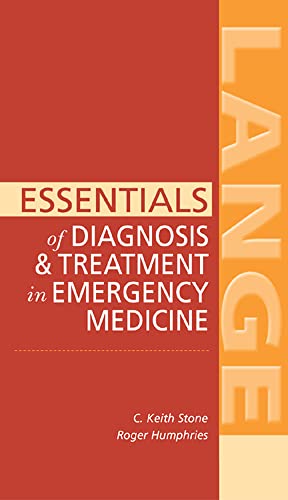Imagen de archivo de Essentials of Diagnosis & Treatment in Emergency Medicine (LANGE Essentials) a la venta por BooksRun