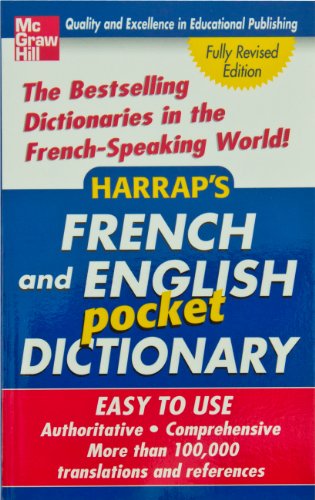 Beispielbild fr Harrap's French and English Pocket Dictionary zum Verkauf von Better World Books