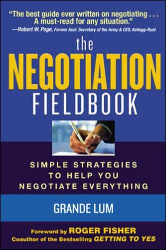 9780071441148: The Negotiation Fieldbook